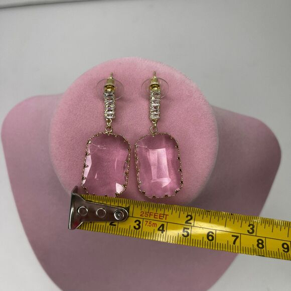 Earrings Rhinestone Shiny Dangle Jewelry #572 - Picture 5 of 6